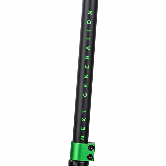 NKD Următoarea generație verde-negru de înaltă performanță din aluminiu scuter ușor pentru călăreți tineri. 79,4 cm