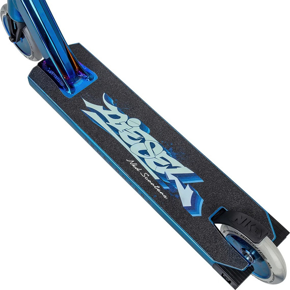 NKD Diesel Stunt Scooter negru și albastru 87 cm