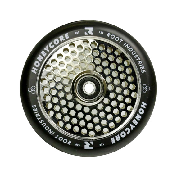 Root Industries Honeycore Black Pro Scooter Wheels 2-Pack Mirror 120 mm (2 buc.)