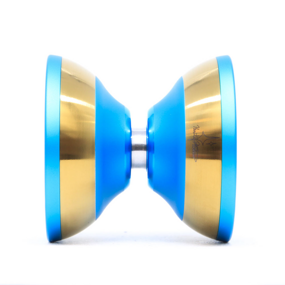 Yoyo pentru avansați YoYoFactory Starlight Blue-Gold