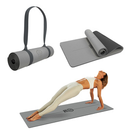 Happy Yoga mat TPE 6mm ECO antiderapant gri XL