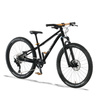 Bicicletă ușoară pentru copii KUbikes 24S DISC Negru și auriu