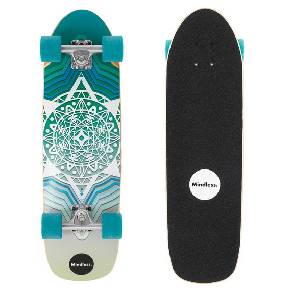 Skateboard Cruiser Mindless Drifter Turquoise 28"