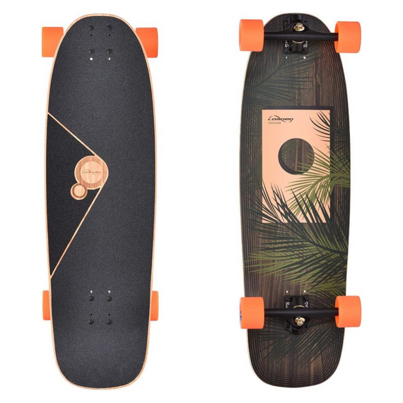 Skateboard Cruiser Loaded Omakase All-Round Longboard Complet Palm 33.5"