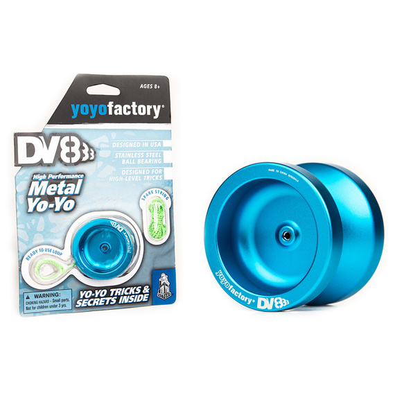 Metal Yoyo YoYoFactory DV888 Albastru