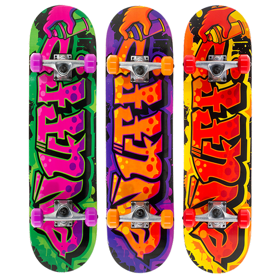 Skateboard Enuff Graffiti II Mini Complet Roșu 7.25"
