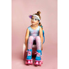 RIO ROLLER LUMINA QUAD SKATES Patine cu rotile albastru-roz
