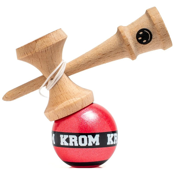 Kendama KROM Mikro Roșu