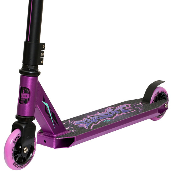 Scuter de performanță Story Bandit DOS Negru și violet Wys. 81 cm