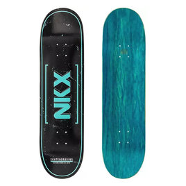 NKX Flagship skateboard top/deck 8.5" Albastru