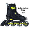 Story Midnight Adjustable Inline Skates negru și galben