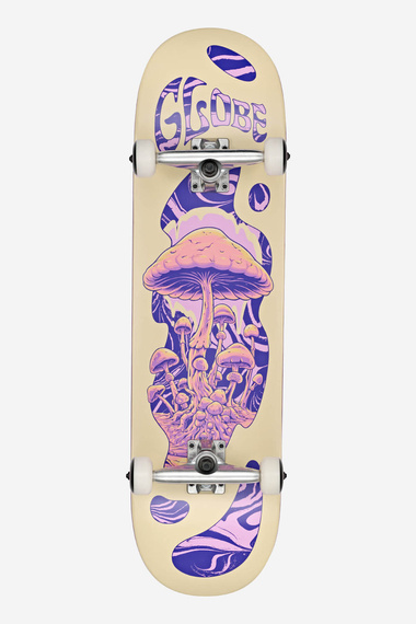 Skateboard Globe G1 Mind Expansion - Off-White/Purple 8.5"