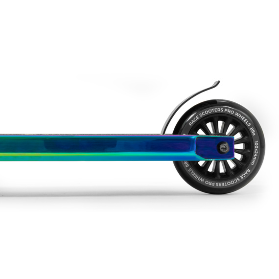 Trotinetă Trick Rage Complete Stunt Scooter Neochrome înălțime 79 cm