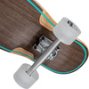 Longboard pentru dansatori NKX Geometric Walnut Green 117 cm