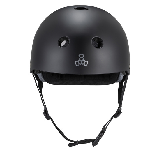 Cască Triple Eight Deep Cover Black Matte