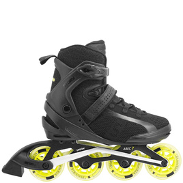 Patine cu rotile de agrement Inline STORY Union Negru și galben