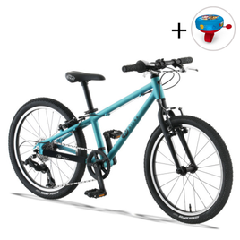 Superlekki rower dla dzieci KUbikes 20L Turkusowy