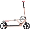 Scuter de transport pentru tineri cu roți mari Story LUX Rose