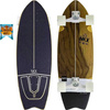 Surfskate Surfboard NKX Maverick negru 31 "