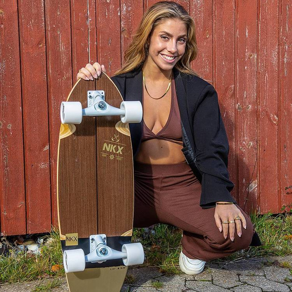 Surfskate Surf Skateboard NKX Maverick Gold 31"