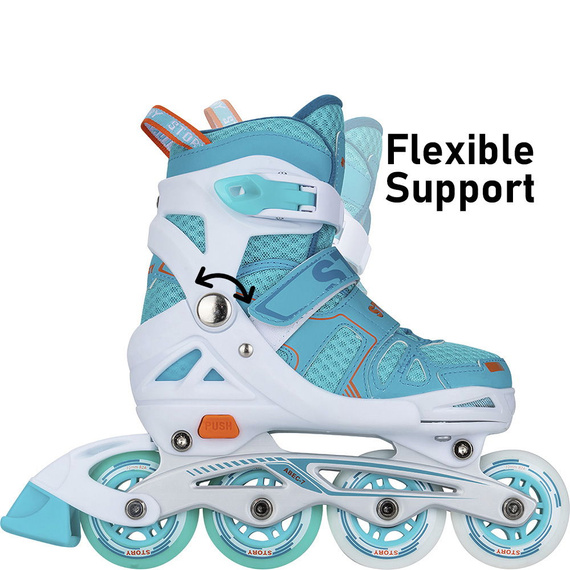 Story Blaster Inline Skates Reglabil Rollerblades Albastru