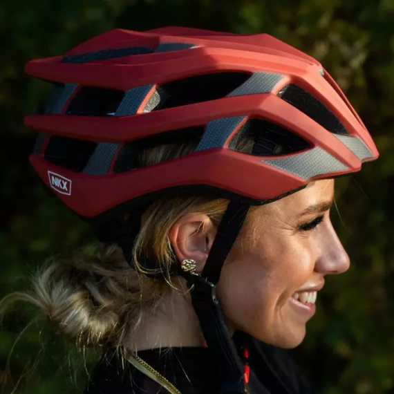 NKX Racer Pro Bike Helmet Black L/XL