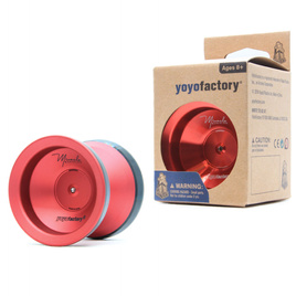 Yoyo pentru avansați YoYoFactory Miracle Monometal Roșu-Negru (Stil Bi-Metal)