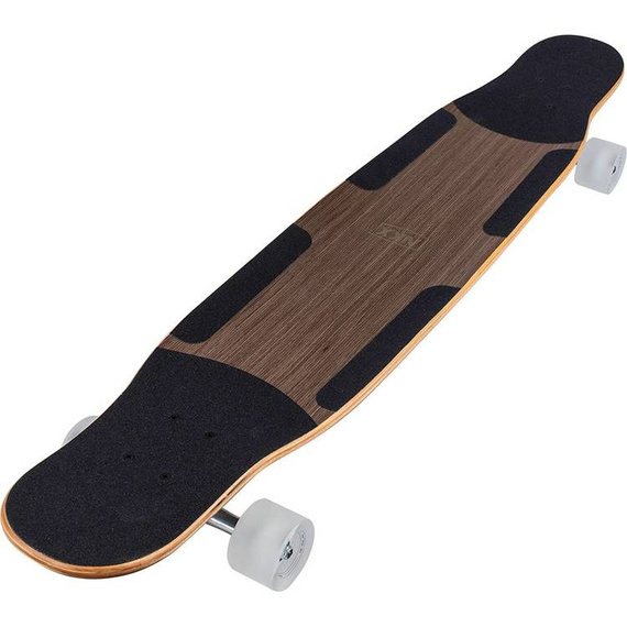 Longboard pentru dansatori NKX Geometric Walnut Green 117 cm