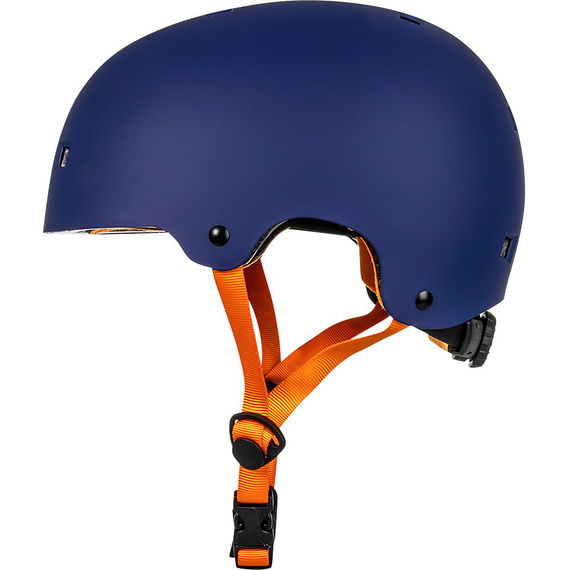 NKX Brain Saver cască de skateboard albastru marin și portocaliu