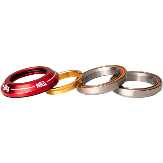 Rudders integrate pentru NKD Pro Steel Stunt Scooter Headset Roșu 1 1/8 "