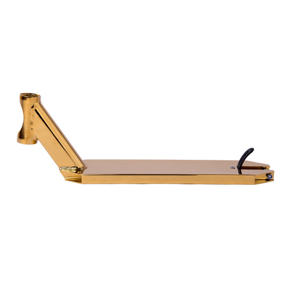 Platformă pentru Striker Lux Integrated Stunt Scooter Deck Gold Chrome 490 mm