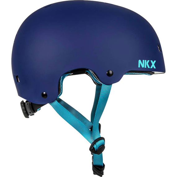 NKX Brain Saver Cască de skateboarding Mentă și albastru marin