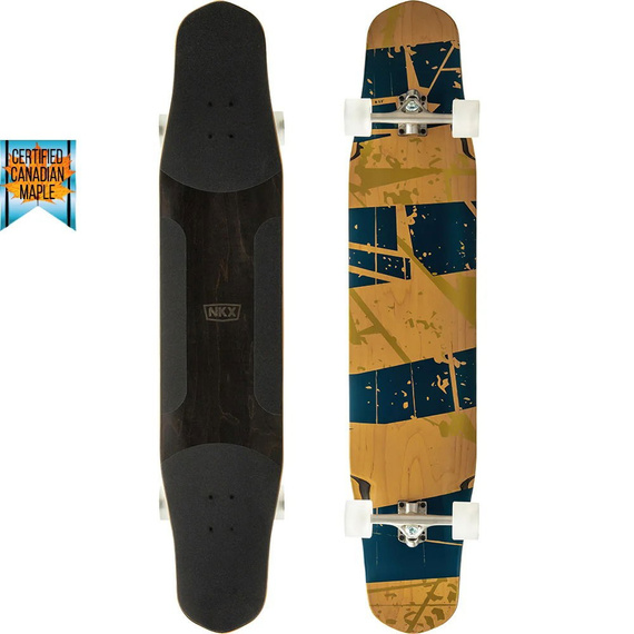 NKX Superior Dancing Longboard Gold 48.5"