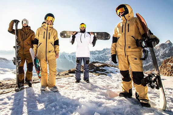 Ochelari de snowboard și schi Annox Team Adult RevoGold