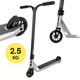Union Aero XS Scooter Scuter de performanță Negru și argintiu wys. 73 cm