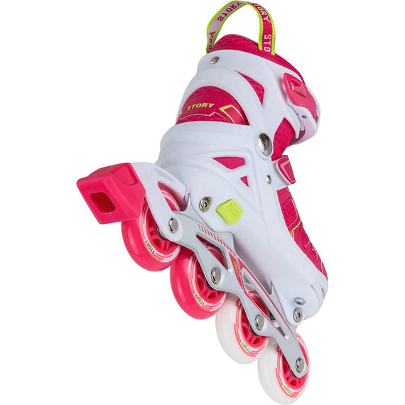 Story Blaster Inline Skates patine cu rotile reglabile Roz