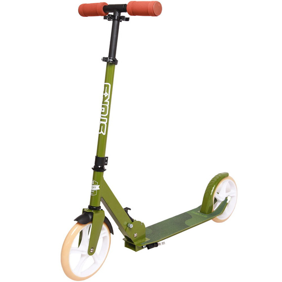 Scuter de transport cu roți mari Story Urban GO! Verde
