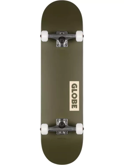 GLOBE Goodstock Skateboard Fatigue Verde 8.25"
