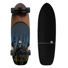Surfskate Cutback Board - albastru închis 34"