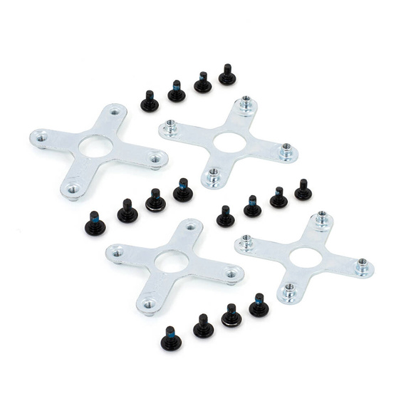 Echo X Sole Hardware Montare șurub Set negru