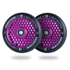 Root Industries Honeycore Black Pro Scooter Wheels 2-Pack Purple 110 mm (2 buc).)