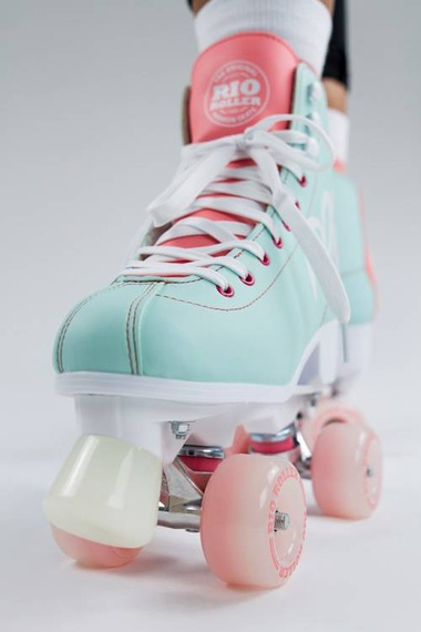 RIO ROLLER Script Patine Quad Turquoise