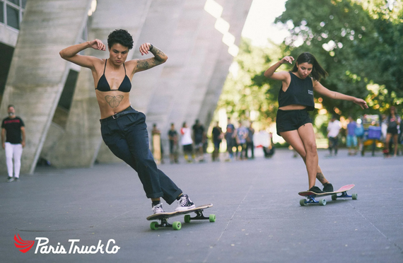 Longboard Trucks Paris V3 150 mm 50° Longboard Trucks lustruit