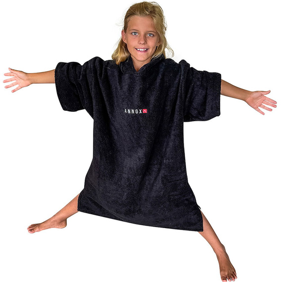Annox Deluxe Kids Poncho negru