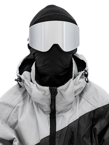 REKD Rocker MagLock Snow Goggles Kit White/Mirror M/L snowboard și ochelari de schi