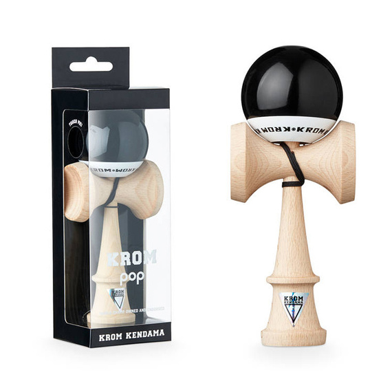 Kendama Krom POP LOL Negru