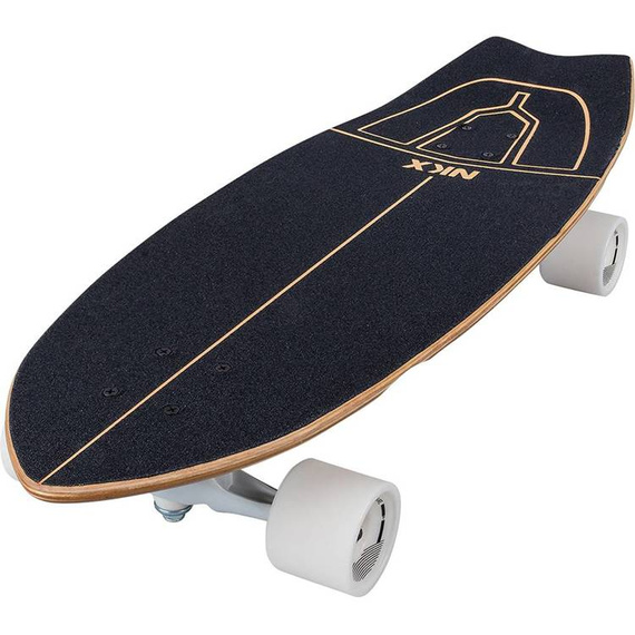 Surfskate Surf Skateboard NKX Maverick Gold 31"