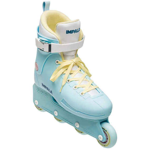 Impala Lightspeed Inline Skate Rollers de agrement albastru și galben