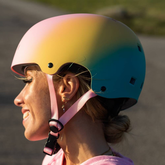 NKX Brain Saver Cască de skateboard Pastel Fade