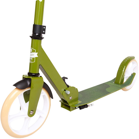 Scuter de transport cu roți mari Story Urban GO! Verde